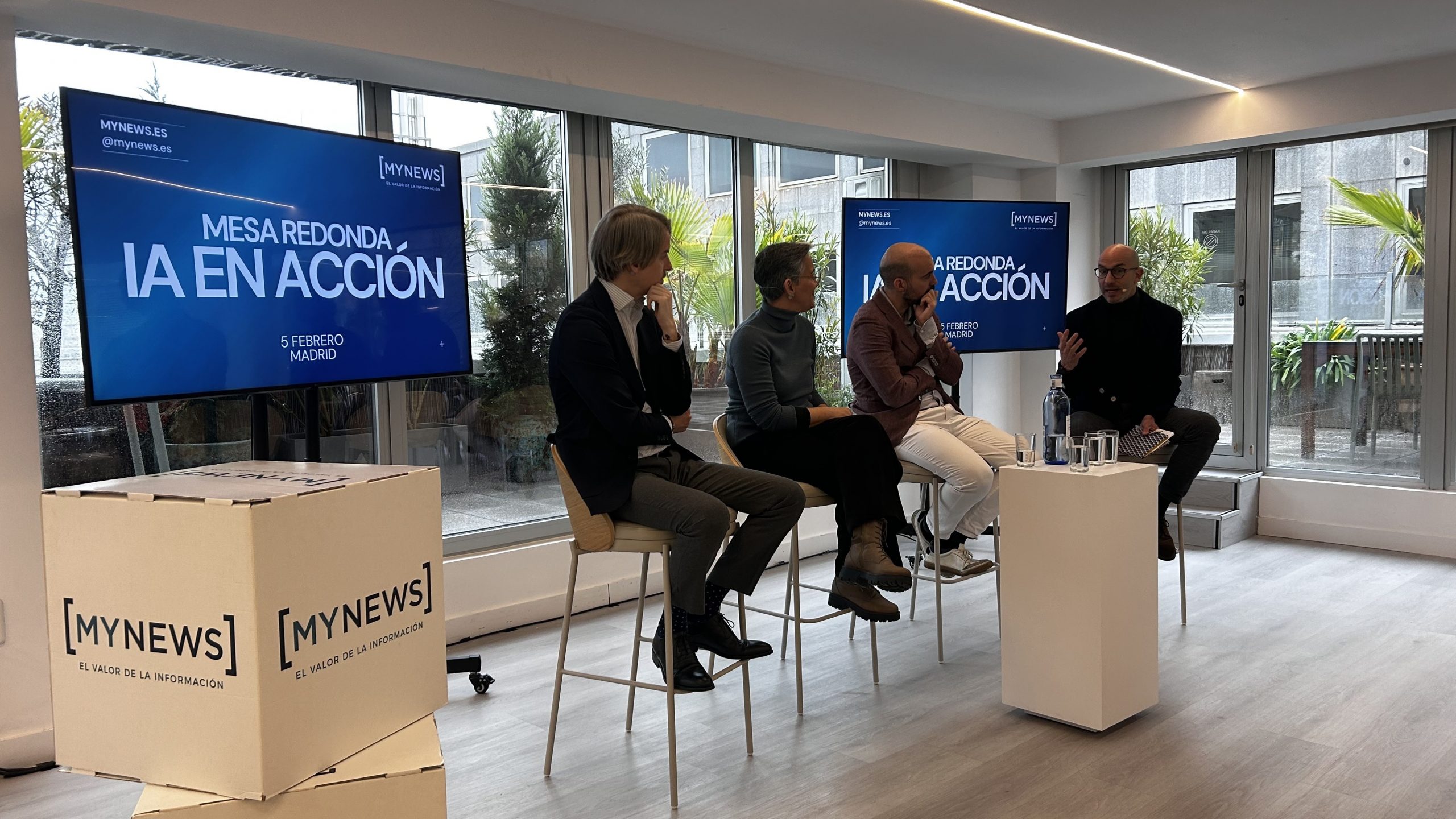 Mesa redonda MyNews: IA en Acción Madrid: intervención moderador