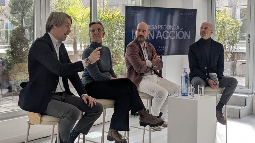 Mesa redonda MyNews: IA en Acción Madrid: intervención ponentes